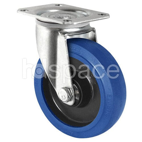Elastic Blue Rubber 160mm Castor HD Space