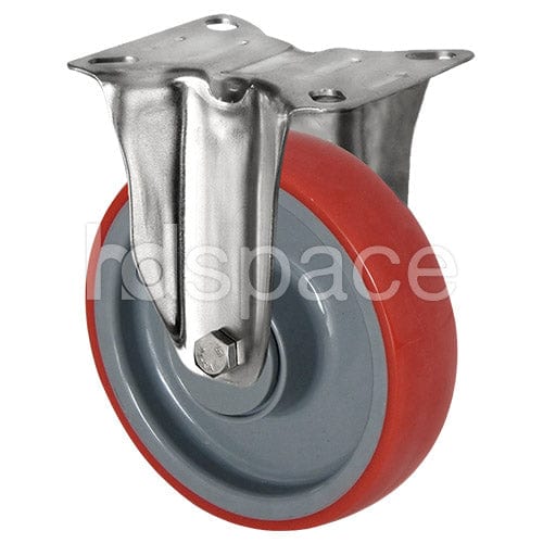 Stainless Steel / Thermoplastic Polyurethane 125mm Castor HD Space
