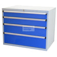 Drawer Cabinet - 4 Drawer 815H Workplace Storage 815 Workshop Drawer Cabinets and Dividers
