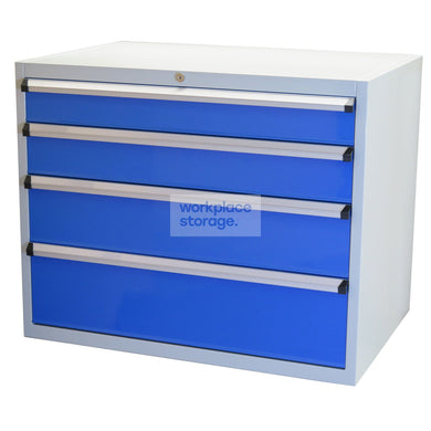 Drawer Cabinet - 4 Drawer 815H Workplace Storage 815 Workshop Drawer Cabinets and Dividers