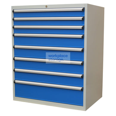 Drawer Cabinet - 8 Drawer 1225H Workplace Storage 1225 Workshop Drawer Cabinets and Dividers