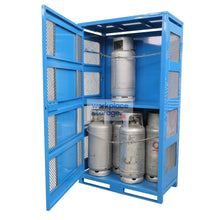Load image into Gallery viewer, Gas Bottle Storage Cabinet 18Kg Workplace Storage Gas Bottle Storage Cages &amp; Cabinets
