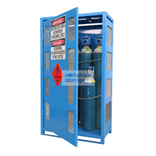 Load image into Gallery viewer, Gas Bottle Storage Cabinet Workplace Storage Gas Bottle Storage Cages &amp; Cabinets
