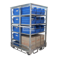 Load image into Gallery viewer, Logistics Cage with Centre Divider Workplace Storage Logistics Cage Systems
