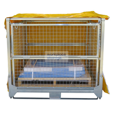 Oversized Pallet Storage Cage Workplace Storage Oversized Transport and Storage Cages