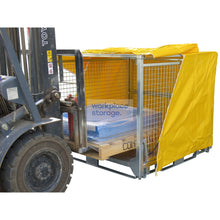 Load image into Gallery viewer, Oversized Pallet Storage Cage Workplace Storage Oversized Transport and Storage Cages
