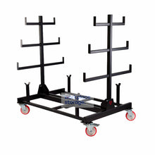 Load image into Gallery viewer, Pipe Trolley 1000Kg Capacity Workplace Storage Post &amp; Pipe Trolley Racks
