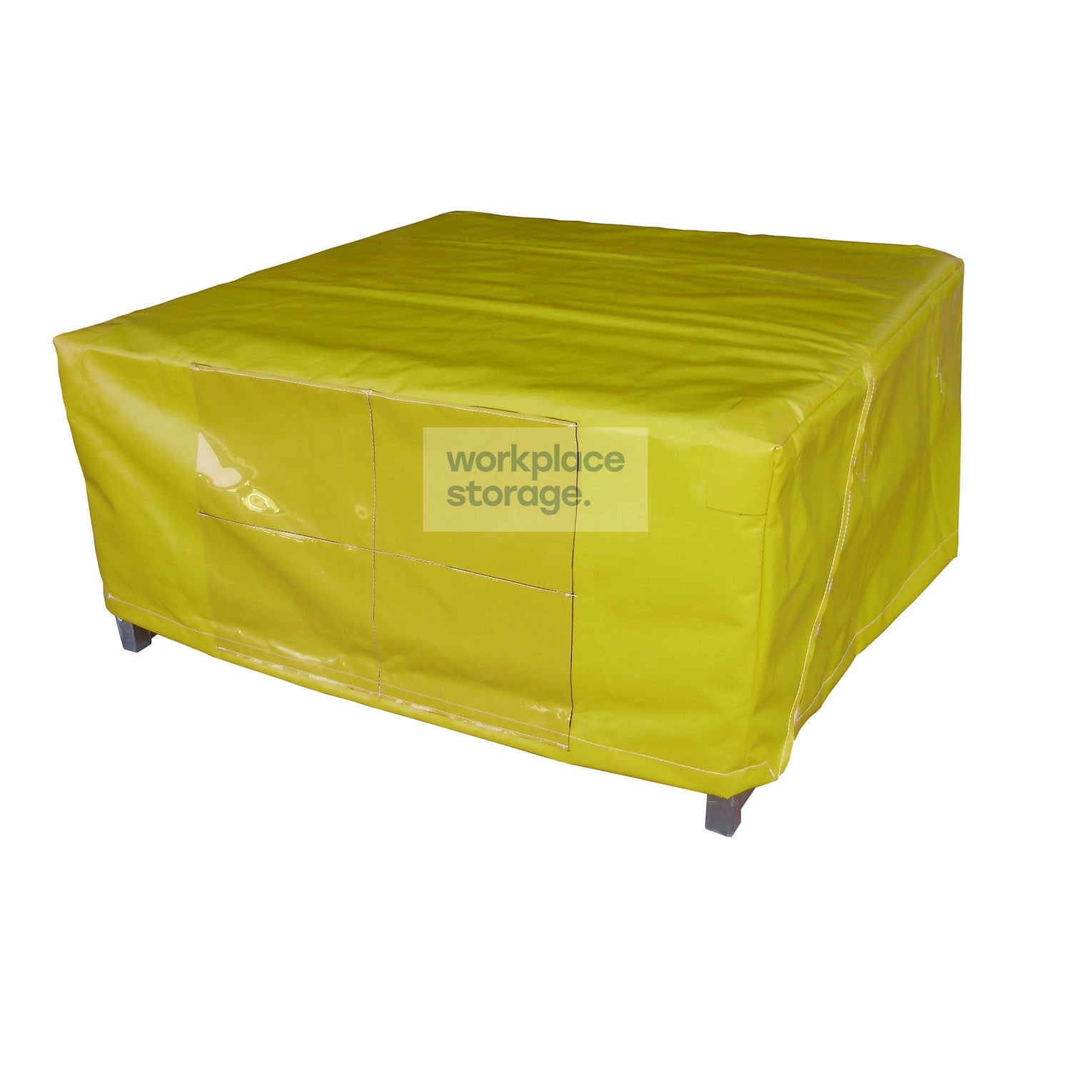 PVC Weather Cover Half Height Workplace Storage