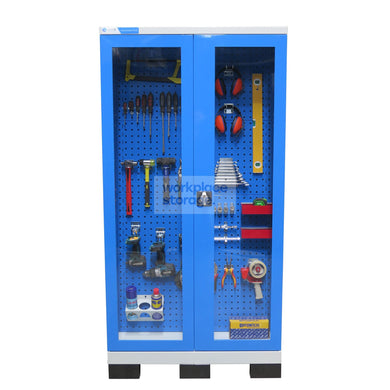 Tool Cabinet Sloping Toolboard Clear Doors Workplace Storage Storage Cabinets & Lockers