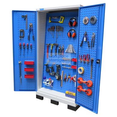 Tool Cabinet Sloping Toolboard Steel Doors Workplace Storage Storage Cabinets & Lockers