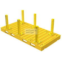 Load image into Gallery viewer, Transport Pallet Double Size Heavy Duty Workplace Storage Certified Load Restraint Transport Pallets
