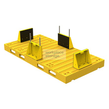 Load image into Gallery viewer, Transport Pallet Double Size Heavy Duty Workplace Storage Certified Load Restraint Transport Pallets
