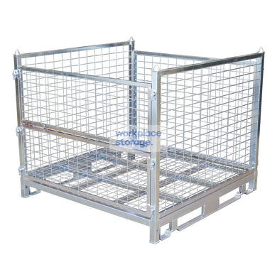 Warehouse Stillage Cage Full Height Workplace Storage Warehouse Stillage Cages