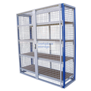 Lockable Shelving Cages