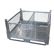 Load image into Gallery viewer, Collapsible Transport Cage Half Height Workplace Storage Collapsible Transport Cages
