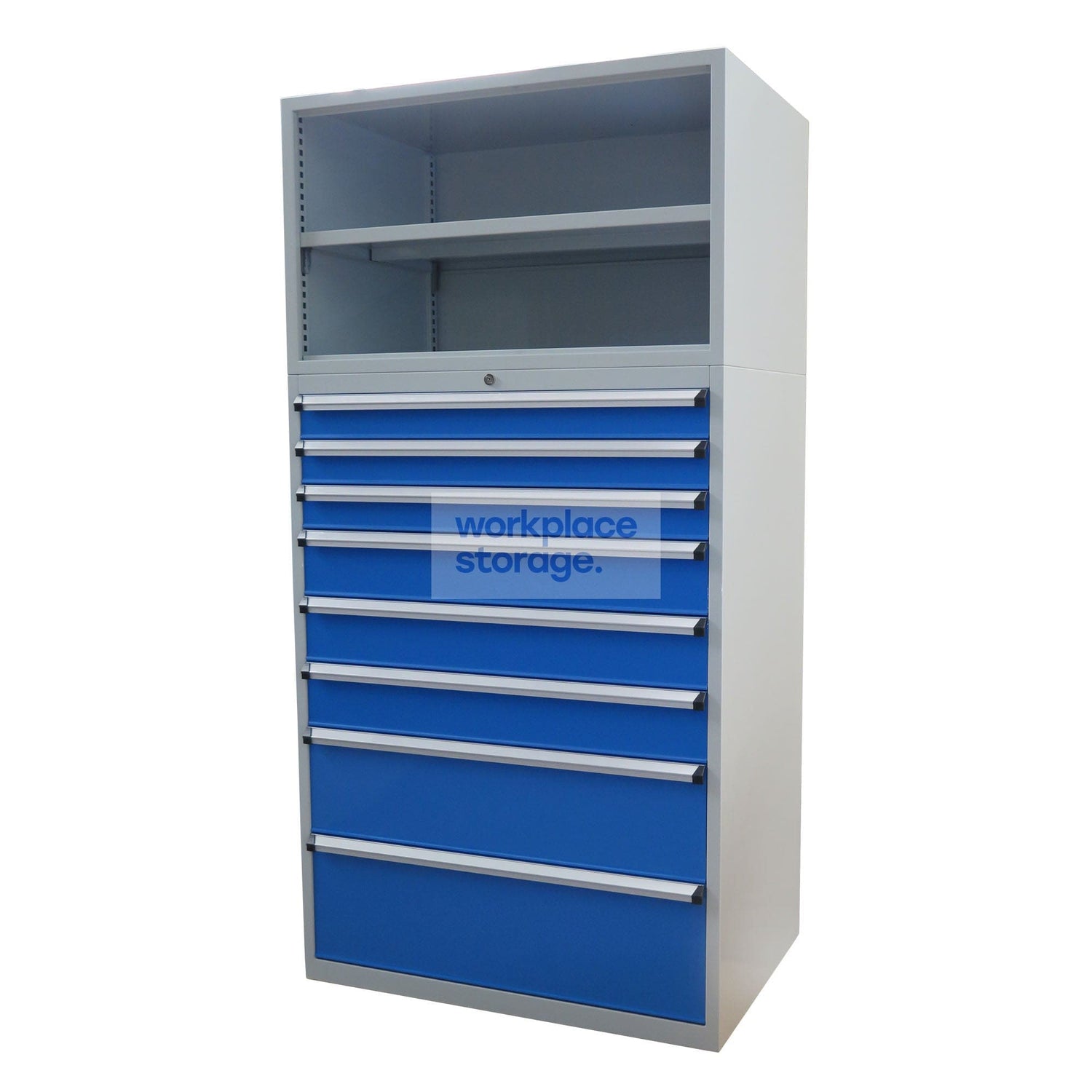 Drawer Cabinet (no doors) - 8A Drawer 2000H Workplace Storage 2000 Workshop Drawer Cabinets and Dividers