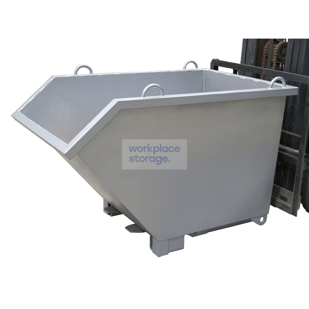 Forklift Tipping Bin Large Workplace Storage Forklift Tipping Bins