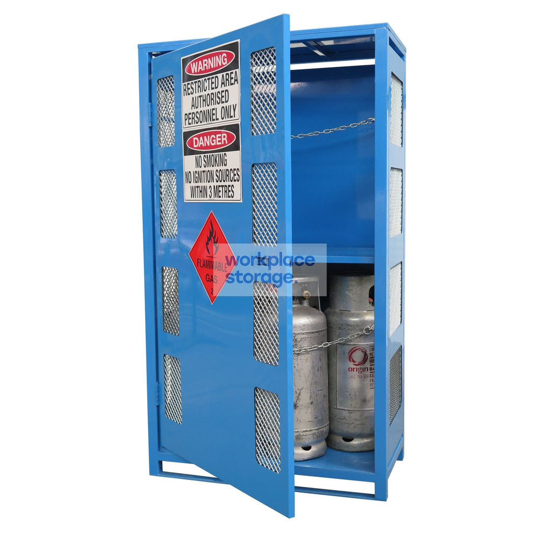 Gas Bottle Storage Cabinet 18Kg Workplace Storage Gas Bottle Storage Cages & Cabinets