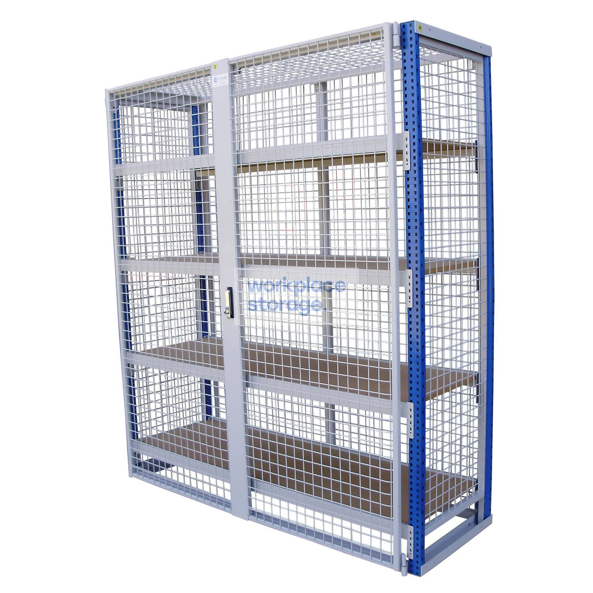 Lockable Shelving Cage – Workplace Storage