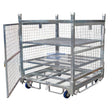 Logistics Cage with Castors Half Height Workplace Storage Logistics Cage Systems