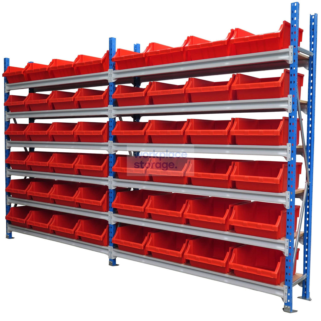 Longspan (Wide Buckets) 1800 Starter Bay Workplace Storage Longspan Shelving