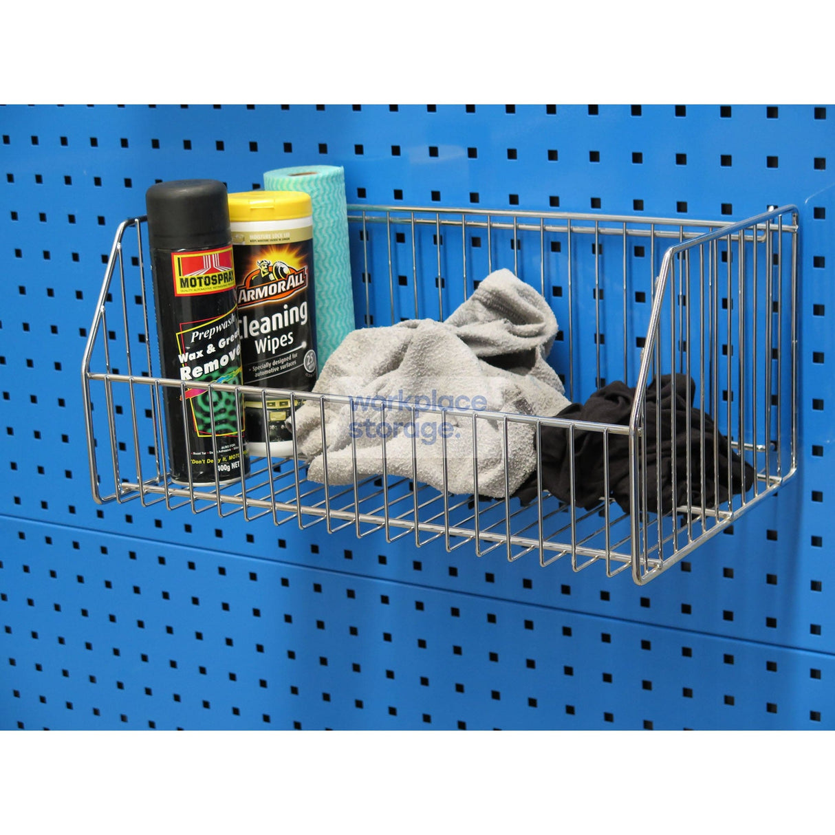 Mesh Basket Workplace Storage Tool Storage Boards and Tool Hooks