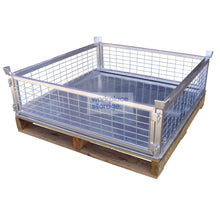 Load image into Gallery viewer, Pallet Cage Hardwood Low Height Workplace Storage Pallet Cages
