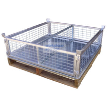 Load image into Gallery viewer, Pallet Cage Hardwood Low Height Workplace Storage Pallet Cages
