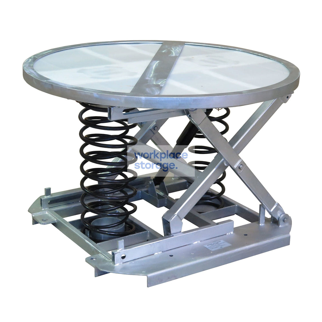 Pallet Positioner Galvanized Spring Load – Workplace Storage