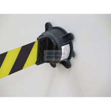 Load image into Gallery viewer, Retractable Belt Barrier Magnetic Mount Workplace Storage Area Safety Equipment
