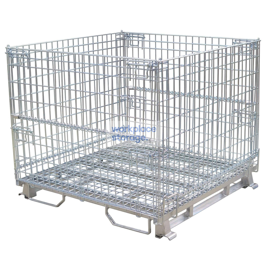 Stillage Cage Economical Half Height Workplace Storage Economical Stillage Cages