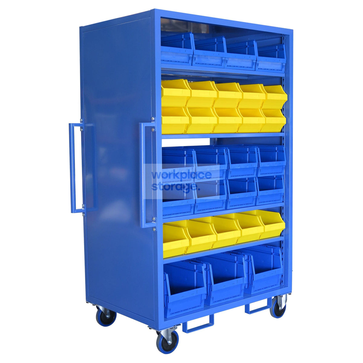 5 Racks Loading Trolley Storage Trolley 5 Tier – Workplace Storage