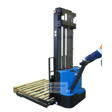 Load image into Gallery viewer, Straddle Stacker Electric Premium Workplace Storage Straddle Pallet Stackers
