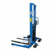 Load image into Gallery viewer, Straddle Stacker Manual Workplace Storage Straddle Pallet Stackers
