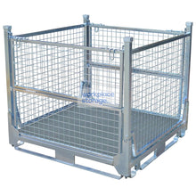 Load image into Gallery viewer, Transport Cage Collapsible Full Height Workplace Storage Collapsible Transport Cages
