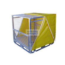 Load image into Gallery viewer, Transport Cage Collapsible Full Height Workplace Storage Collapsible Transport Cages
