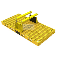 Load image into Gallery viewer, Transport Pallet Double Size Heavy Duty Workplace Storage Certified Load Restraint Transport Pallets
